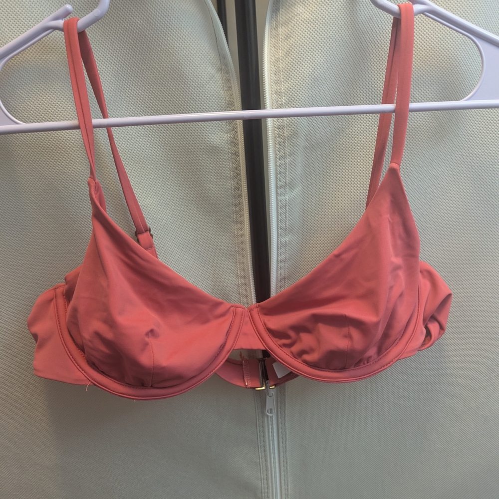 Pink Underwire & high Waisted Bikini Set